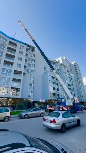Работа между жилищни сгради